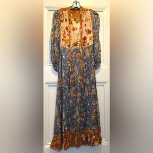 Zara long floral dress